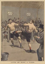 Boxing match in Paris